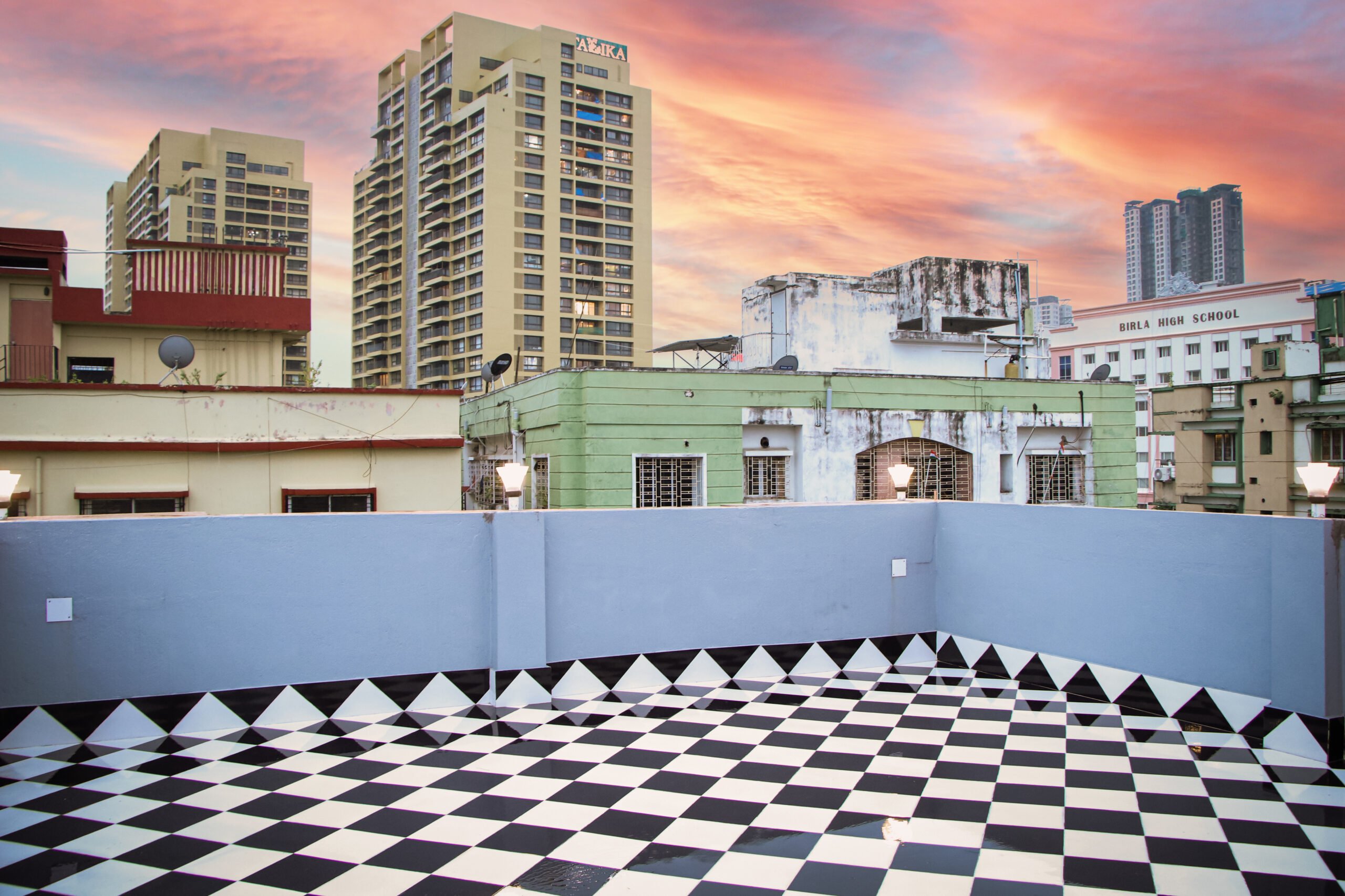 terrace view of hotel